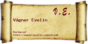 Vágner Evelin névjegykártya