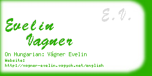 evelin vagner business card